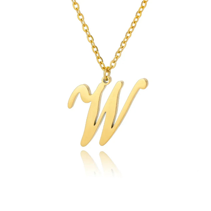 Personalized Gold Initial Necklace - Elegant Minimalist Gift for Women, Weddings &amp; Anniversaries