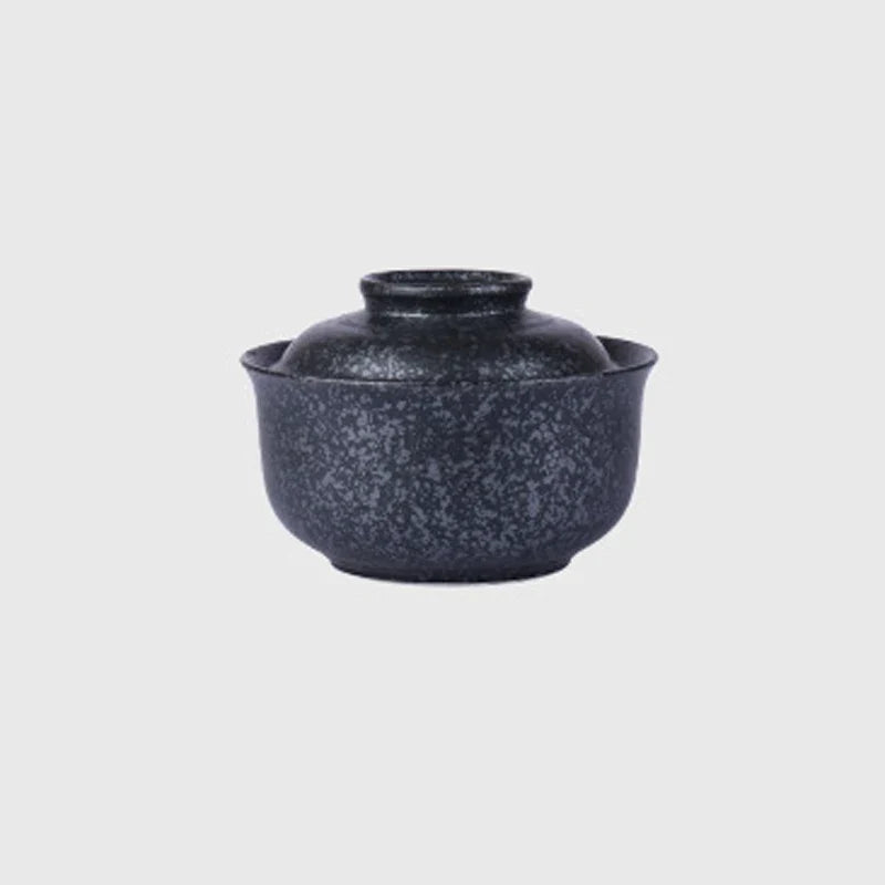 Ramen Bowl Large Ceramic With Lid Retro Fall 2025 Tableware