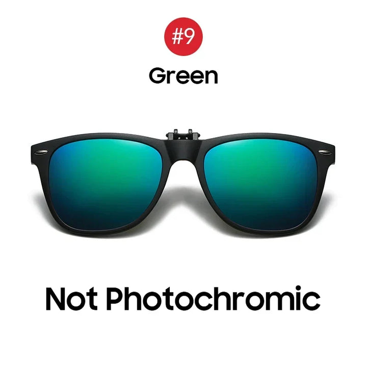 Photochromic Sunglasses Flip-Up Clip-On Polarized Lenses for Driving Summer 2026 Trend Gift Idea