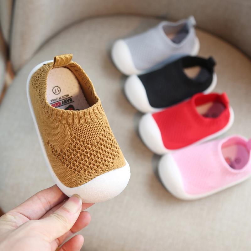 Breathable Anti-Slip Baby Walking Shoes, Lightweight Flexible Design for First Steps, All-Season Comfort