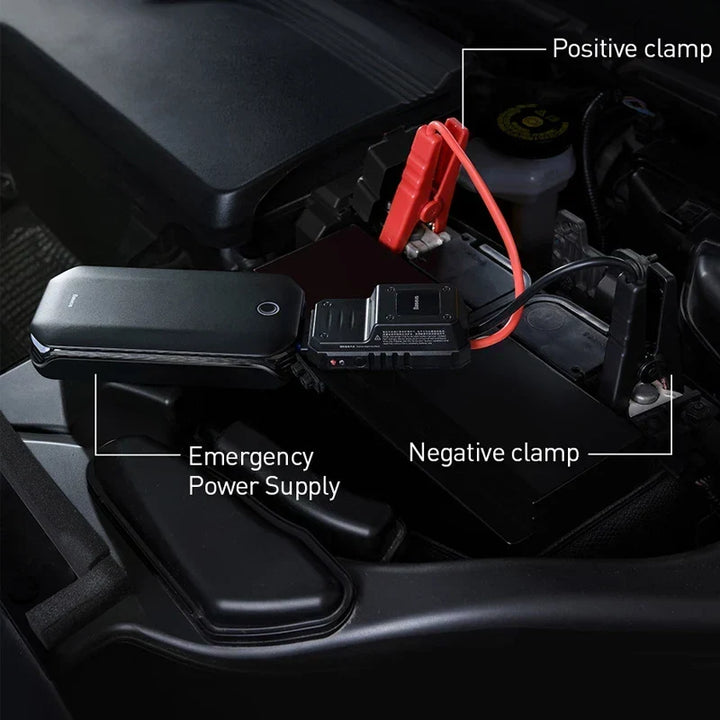 Car Jump Starter 800A Portable Power Bank For Auto Emergency Booster, Fall 2025 Road Trip Ready