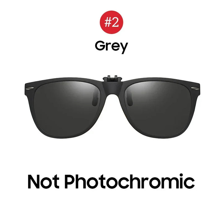 Photochromic Sunglasses Flip-Up Clip-On Polarized Lenses for Driving Summer 2026 Trend Gift Idea