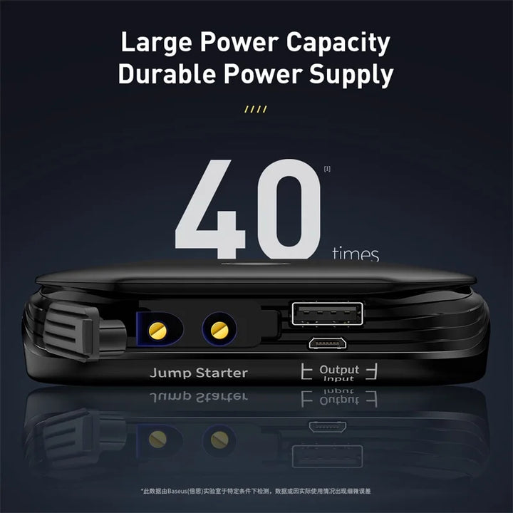 Car Jump Starter 800A Portable Power Bank For Auto Emergency Booster, Fall 2025 Road Trip Ready