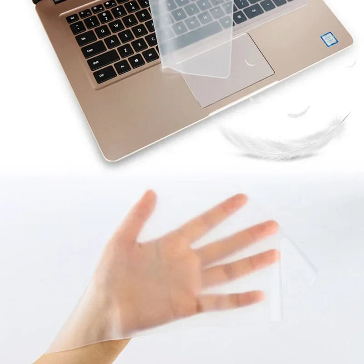 Waterproof Silicone Keyboard Cover Dustproof Protective Film for Laptops &amp; Accessories