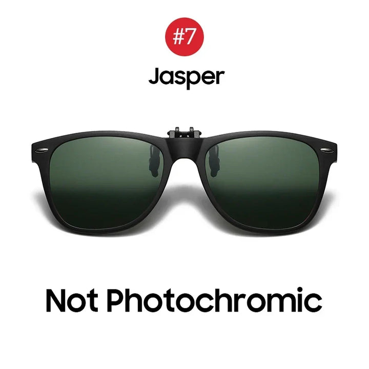 Photochromic Sunglasses Flip-Up Clip-On Polarized Lenses for Driving Summer 2026 Trend Gift Idea