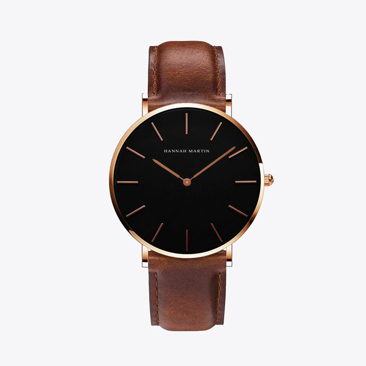 Sophisticated men’s watch – classic design, stainless steel, for all occasions