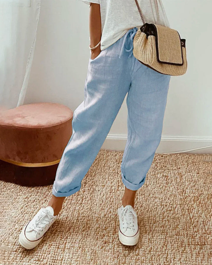 Lightweight women’s linen Pants – casual fit, breathable fabric, for everyday wear