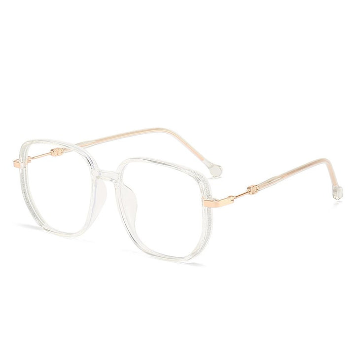 Lightweight women’s anti-blue light reading glasses – rimless design, durable, for screen work