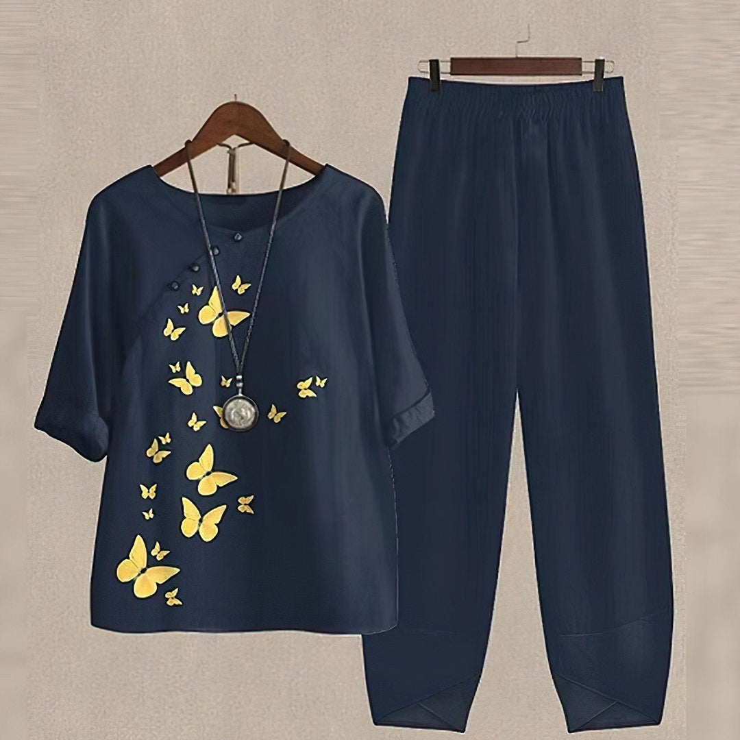 Lightweight &amp; versatile women’s summer set – casual chic design, breathable fabric, for summer events