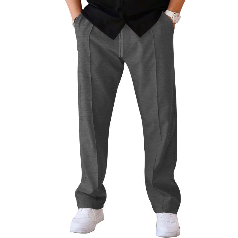 Lightweight &amp; comfortable men’s wide-leg Pants – breathable fabric, casual style, perfect for summer