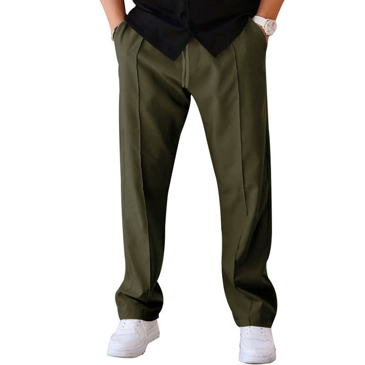 Lightweight &amp; comfortable men’s wide-leg Pants – breathable fabric, casual style, perfect for summer