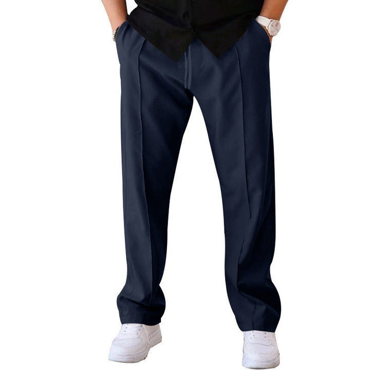 Lightweight &amp; comfortable men’s wide-leg Pants – breathable fabric, casual style, perfect for summer
