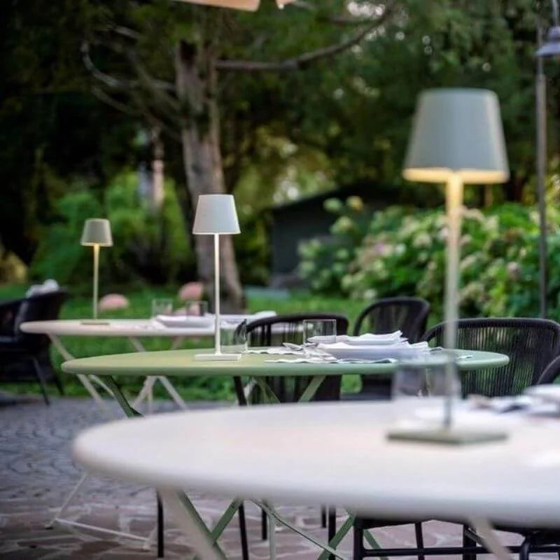 Touch-Control Rechargeable LED Lamp - 10 colours, Waterproof for Indoor and Outdoor Use