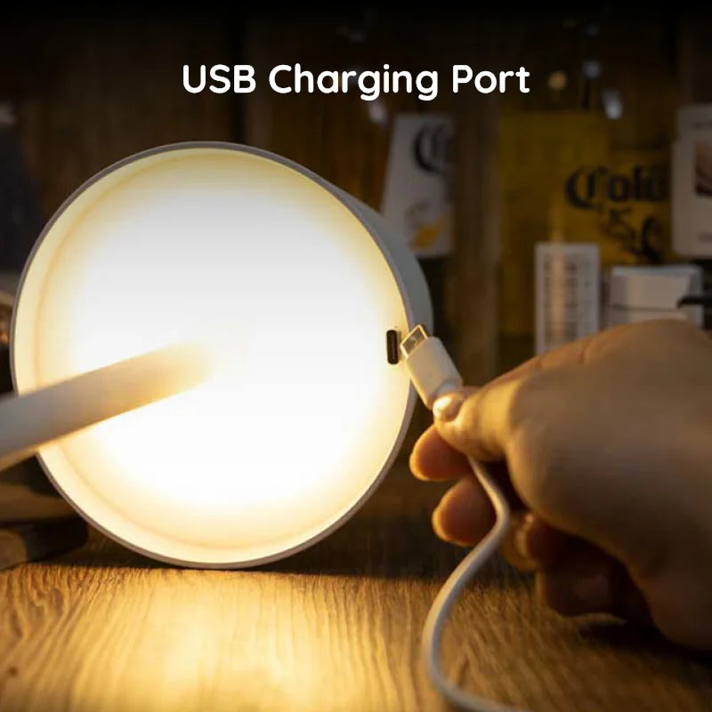 Touch-Control Rechargeable LED Lamp - 10 colours, Waterproof for Indoor and Outdoor Use