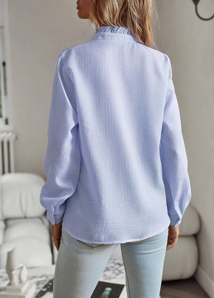 Airy Loose Fit Blouse for Women in Soft Breathable Fabric - Stylish Summer Top Available in Multiple colors