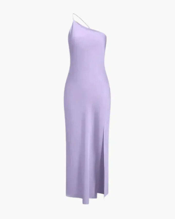 Layered Maxi Dress for Women with Crisscross Straps and Flowing Skirt in Vibrant Yellow for Summer Events