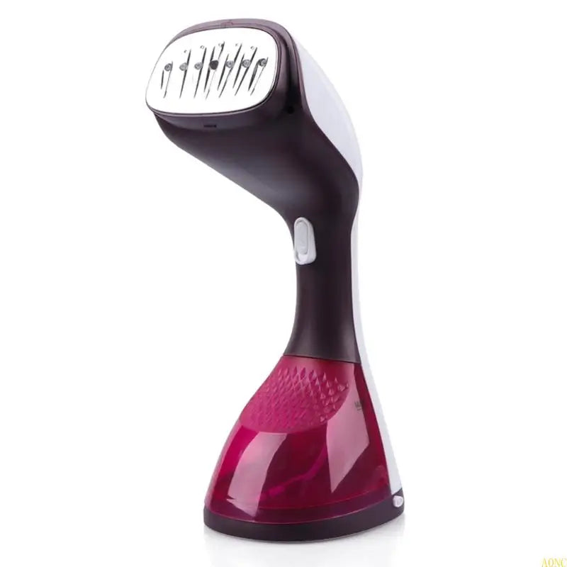 Powerful Handheld Clothes Steamer with 220ml Water Tank and Stainless Steel Panel for Quick Touch-Ups