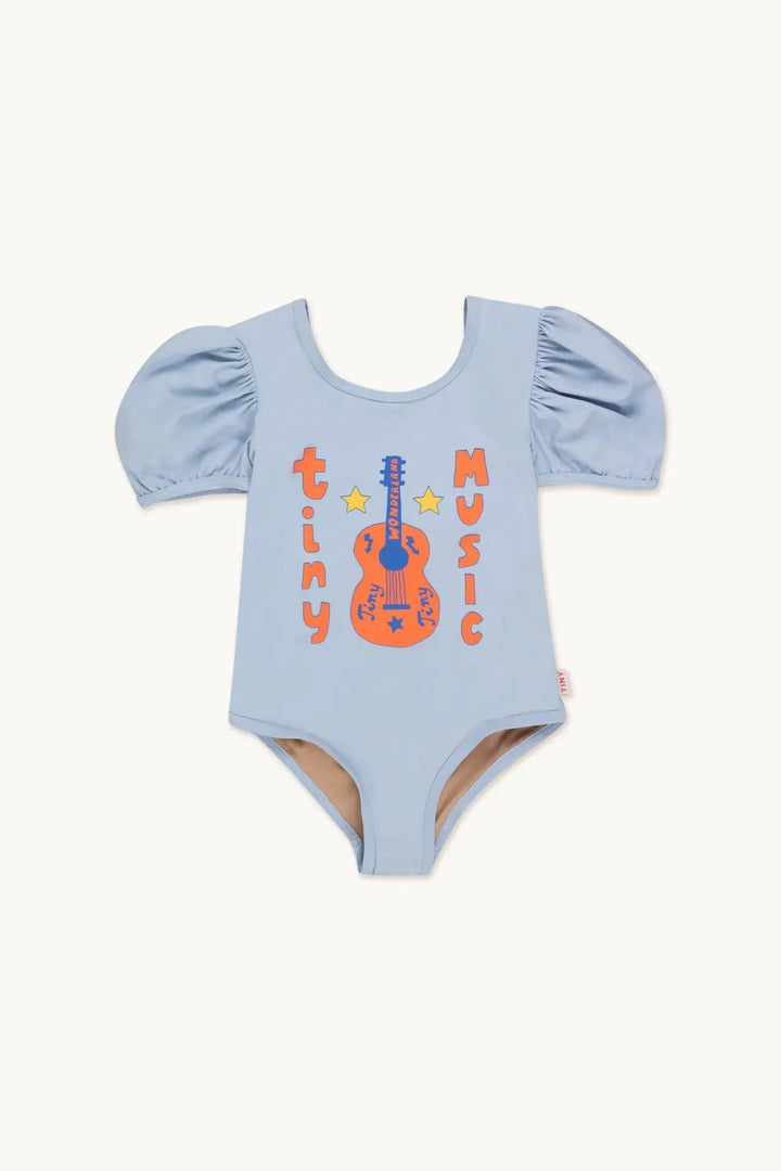 Lightweight unisex one-piece swimsuit - casual cut, nylon, beach &amp; pool wear for kids