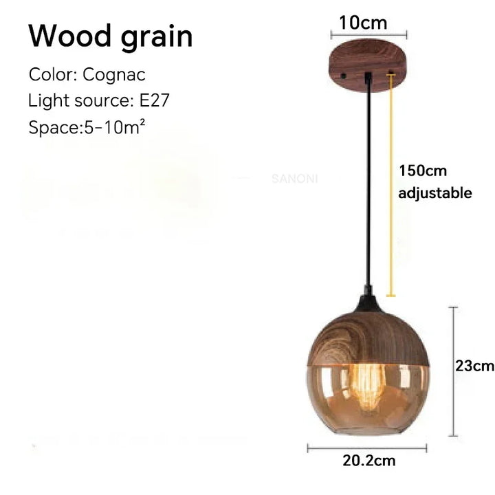 Pendant Light Glass Chandelier E27 For Dining Room Cafe Hotel Living Room Kitchen Island Modern Farmhouse Fall 2026