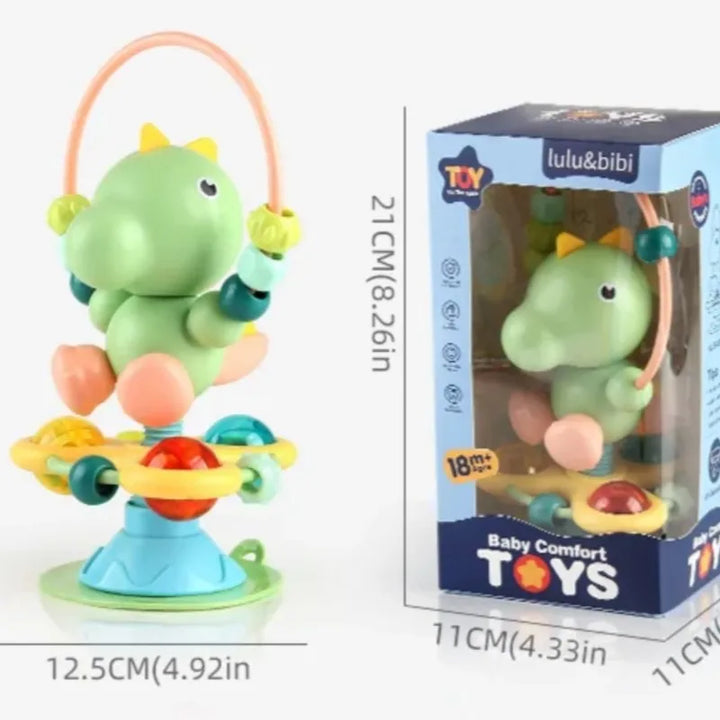Baby Soothing Rattle Suction Cup Newborn Sensory Toys