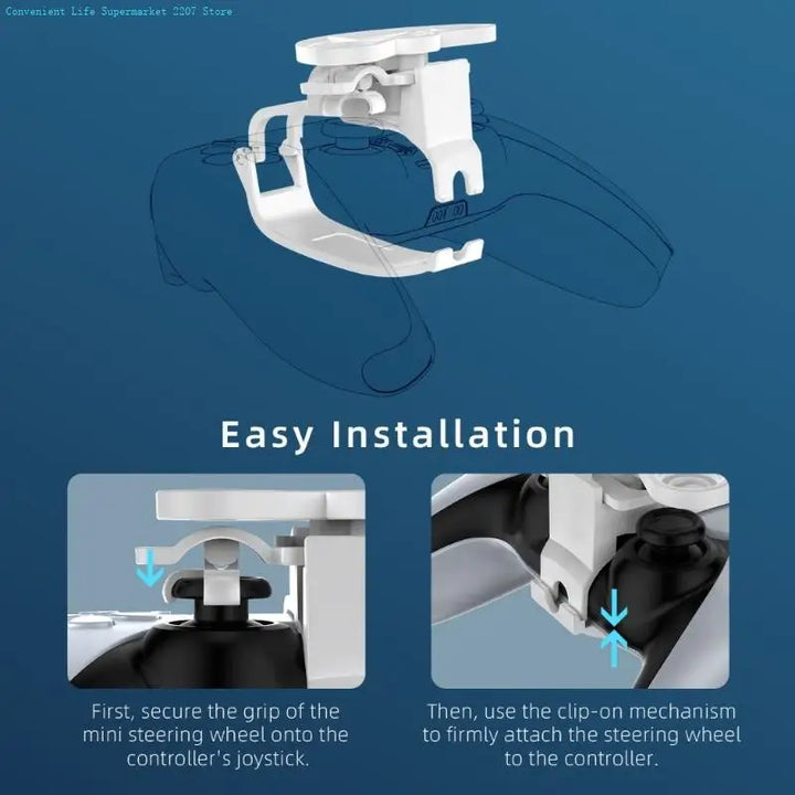 PS5 Controller Steering Wheel Attachment Gaming Accessory Fall 2026 Trend Boosts Grip and Precision