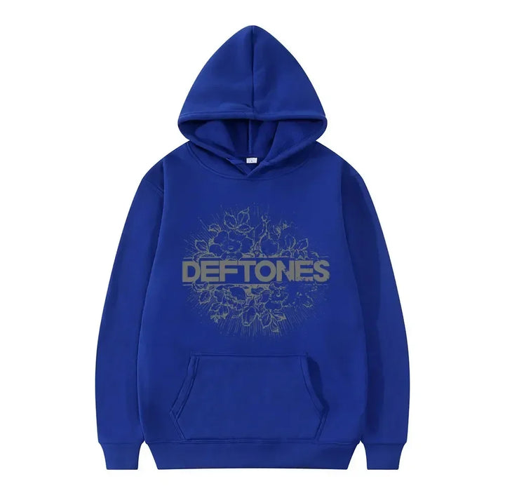 Oversized Unisex Hoodie - Retro Punk, Polyester, Street