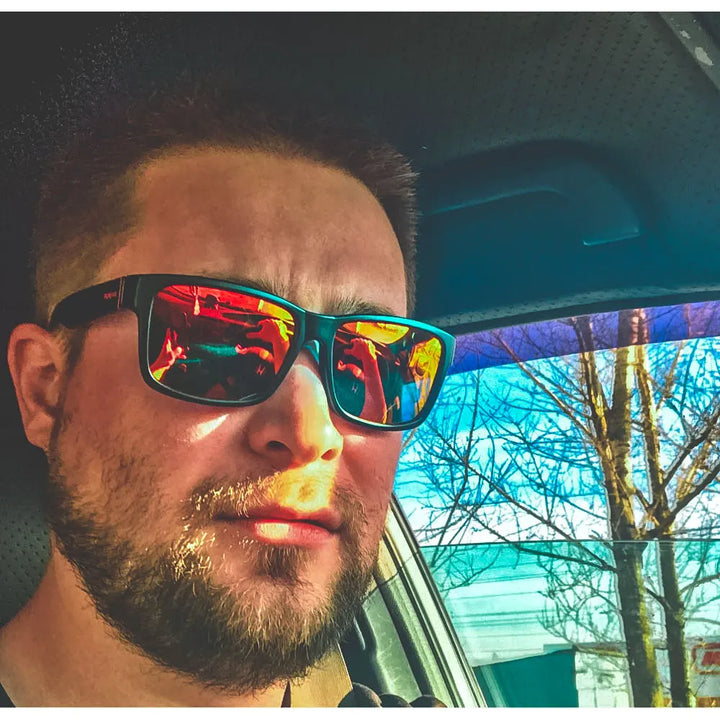 Polarized Sunglasses Sports Wraparound Glasses With Photochromic Lenses For Outdoor Driving Summer 2026 Box Included