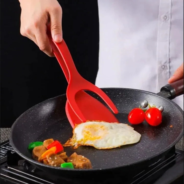 Pancake Flipping Shovel and Fried Egg Clip Kitchen Tool