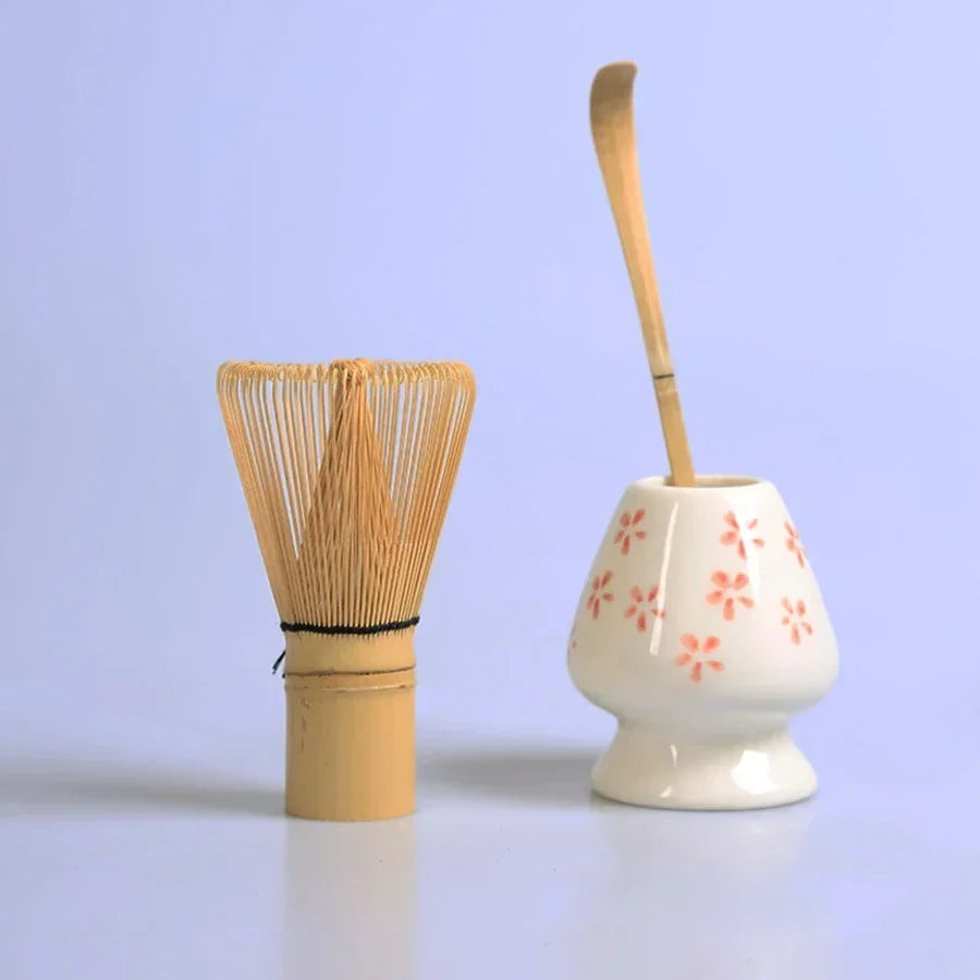 Matcha Bamboo Tea Set 3Pc Japanese Tea Tools Eco Friendly