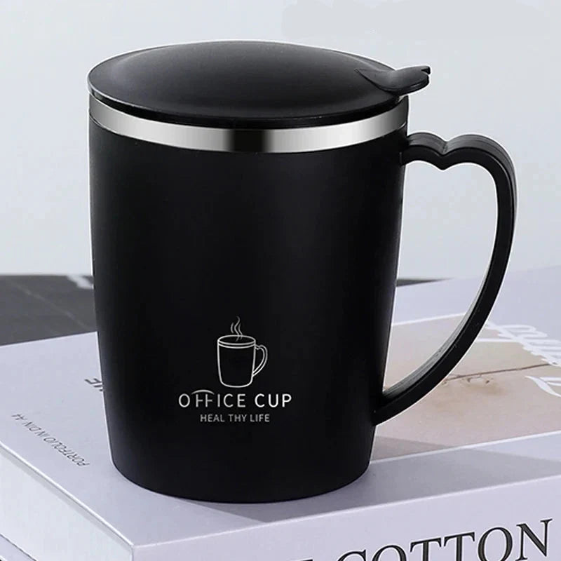 350ml Thermos Mug 304 Stainless Steel Insulated Cup With Handle