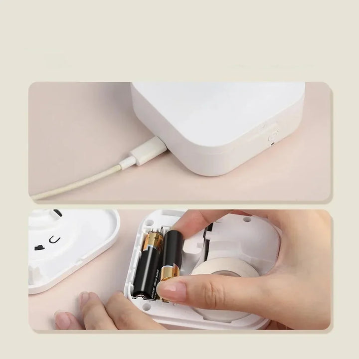 Label Printer Mini Pocket Thermal Maker - Wireless Portable Sticker Printer for Various Label Paper