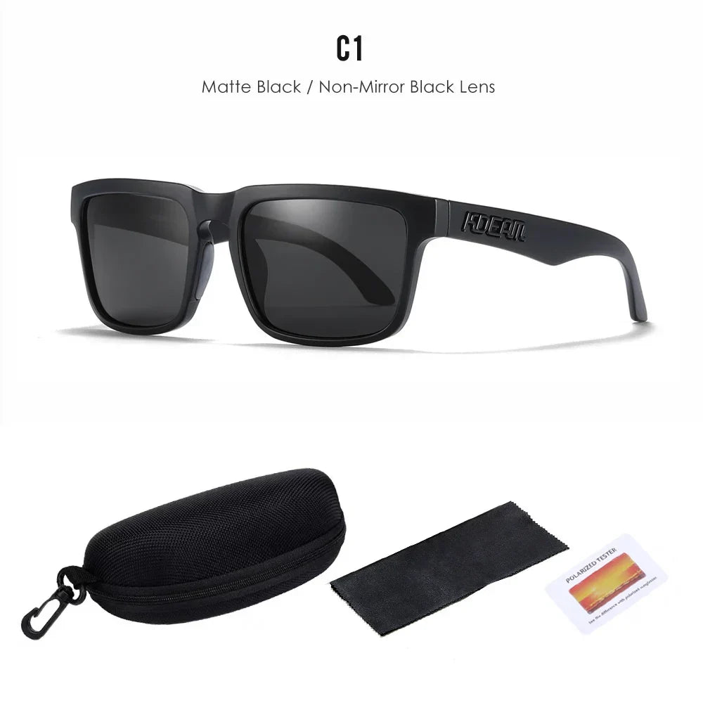 Polarized Sunglasses Unisex Outdoor Eyewear Summer 2026 Trend Mirror Lens Lightweight UV Protection Gift Idea