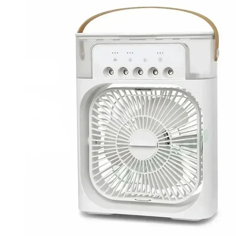 Air Humidifier Cooling USB Fan Water Mist Mini 3 In 1 Silent Cooler