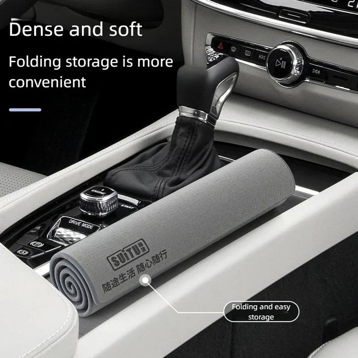 Car Wash Towel Coral Velvet Microfiber Cleaning Cloth 35x75cm Thickened Soft High Absorbent Fall 2025