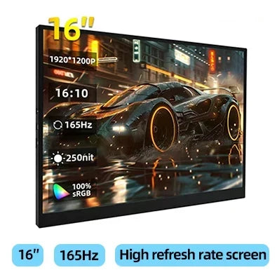 2K Portable Monitor 14 Inch Touch HDR 60Hz Gaming Display