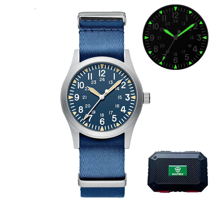 Military Quartz Field Watch 37mm Sapphire Fall 2025