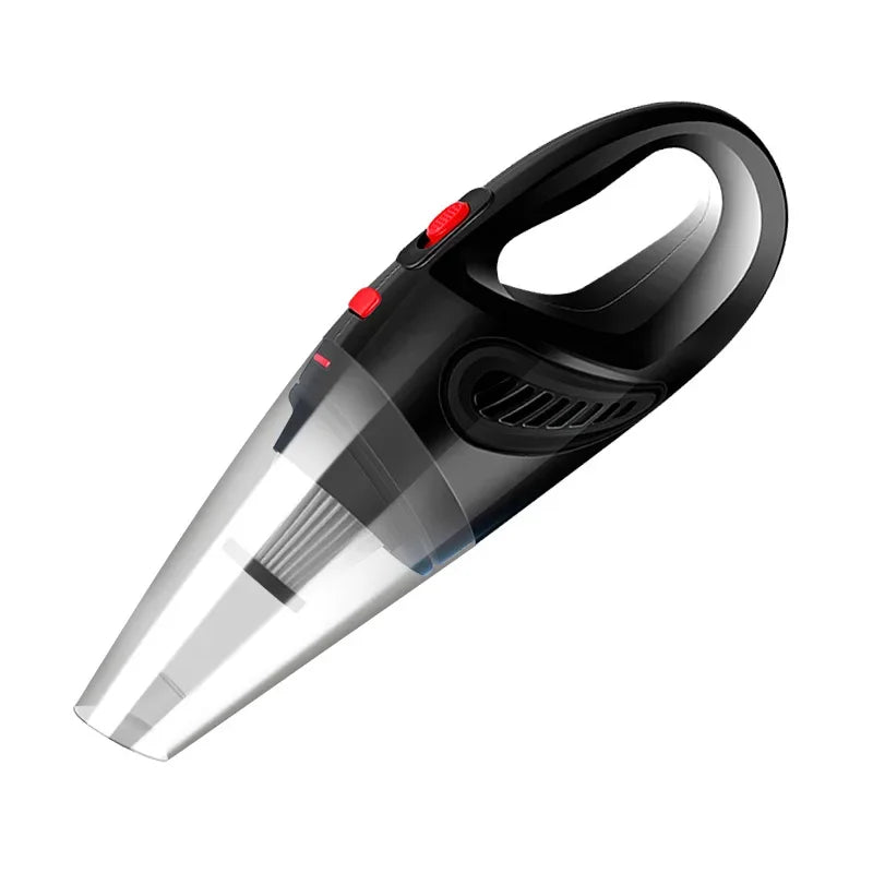 High-Power Portable Wired Handheld Vacuum Cleaner - USB Charging, Dual-Purpose Dry/Wet Use