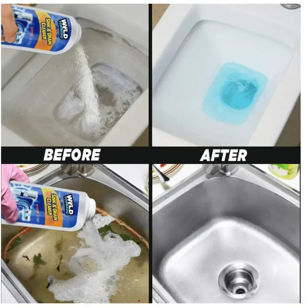 Drain Cleaner Liquid Sink And Pipe Cleaner Fall 2026 Home Maintenance Safe On All Pipes