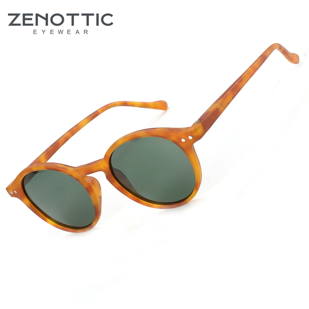Polarized Sunglasses Round Retro Unisex Eyewear Summer 2026 Trend UV400 Protection