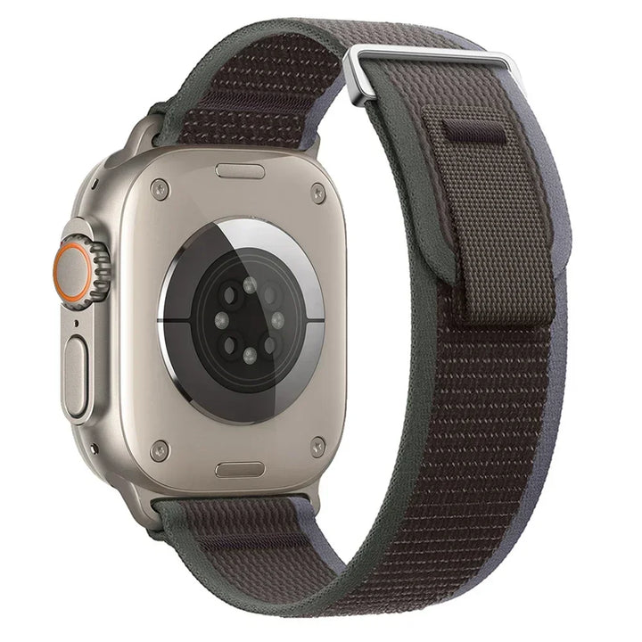 Nylon Trail Loop Apple Watch Band - Breathable Sport Strap for Ultra 3 2, Series 11 10 9 8 7 41-49mm