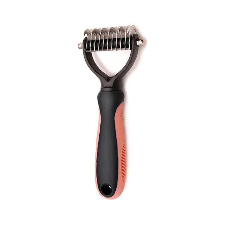 Pet Grooming Care Deshedding Brush for Dogs &amp; Cats - Fur Remover &amp; Knot Cutter Comb