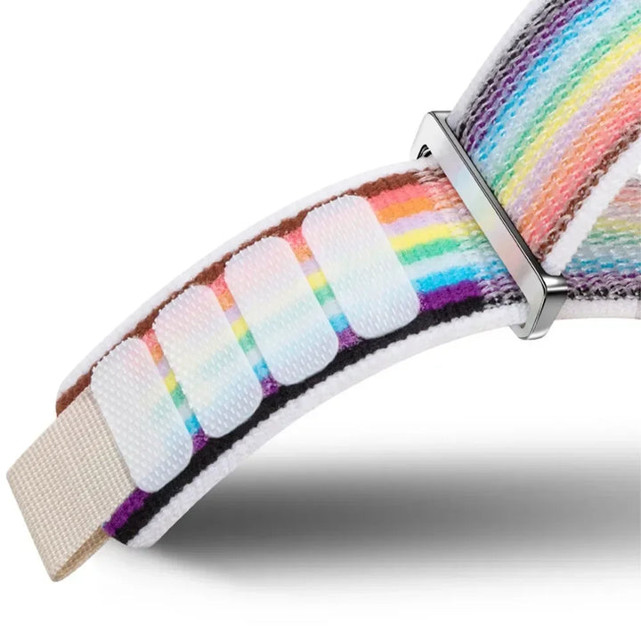 Nylon Trail Loop Apple Watch Band - Breathable Sport Strap for Ultra 3 2, Series 11 10 9 8 7 41-49mm