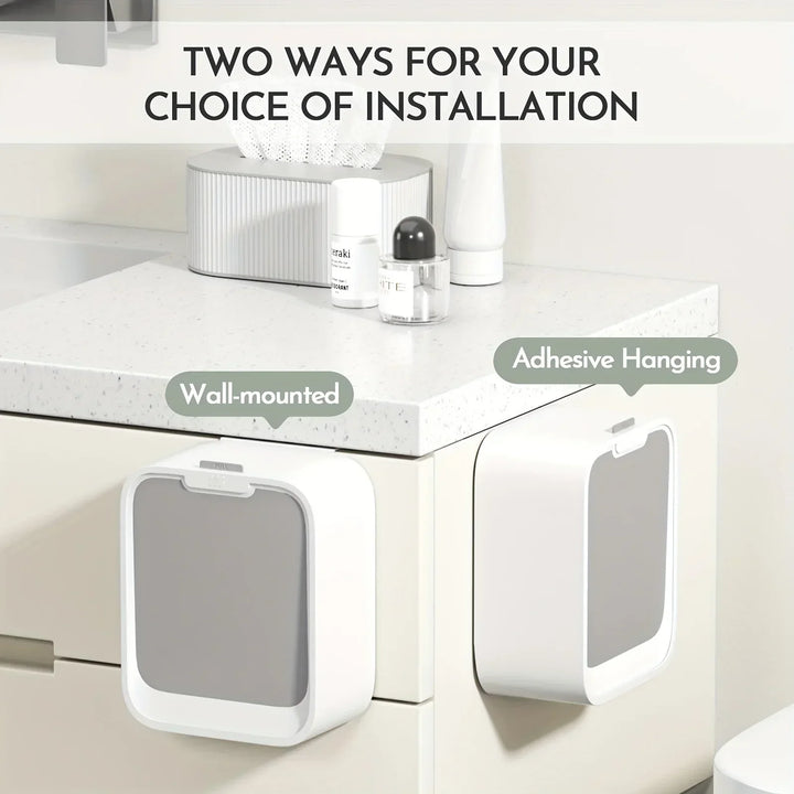 Motion Sensor Trash Can Hanging Bin For Cabinet Door