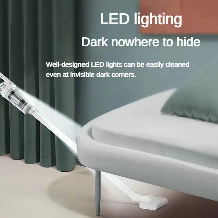 Powerful Wireless Handheld Vacuum Cleaner - Suction for Household Cleaning &amp; Car Use