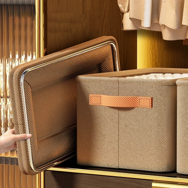 Collapsible Clothing Organizer - Home Organizers for Pants &amp; Clothes Storage