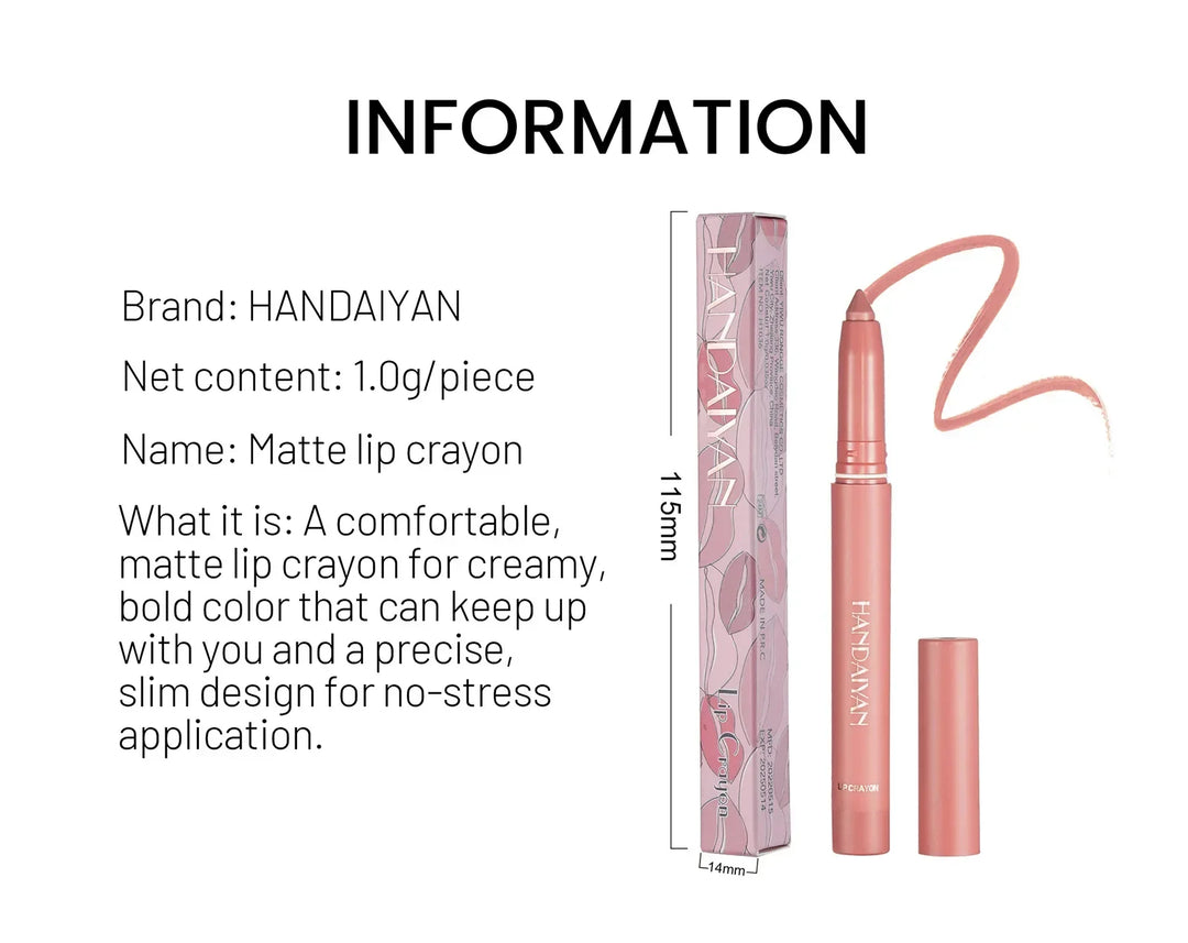Lip Liner Pencil Matte Waterproof Long Lasting Moisturizing Lip Contour Fall 2026 Trend