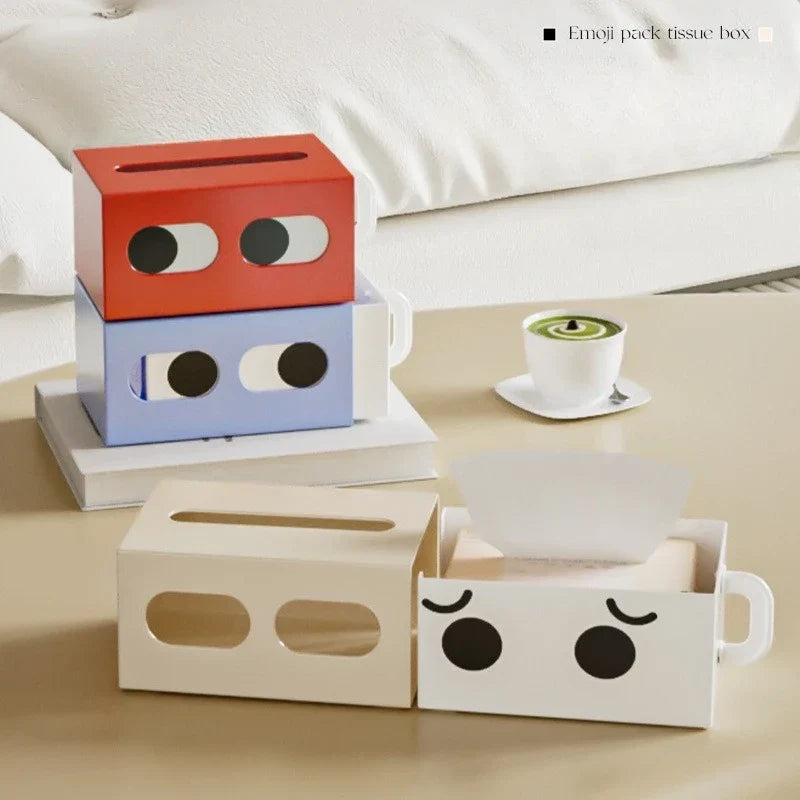 Tissue Box Red Organizer – Modern Paper Storage Box For Table Decor, Summer 2026 Gift Idea