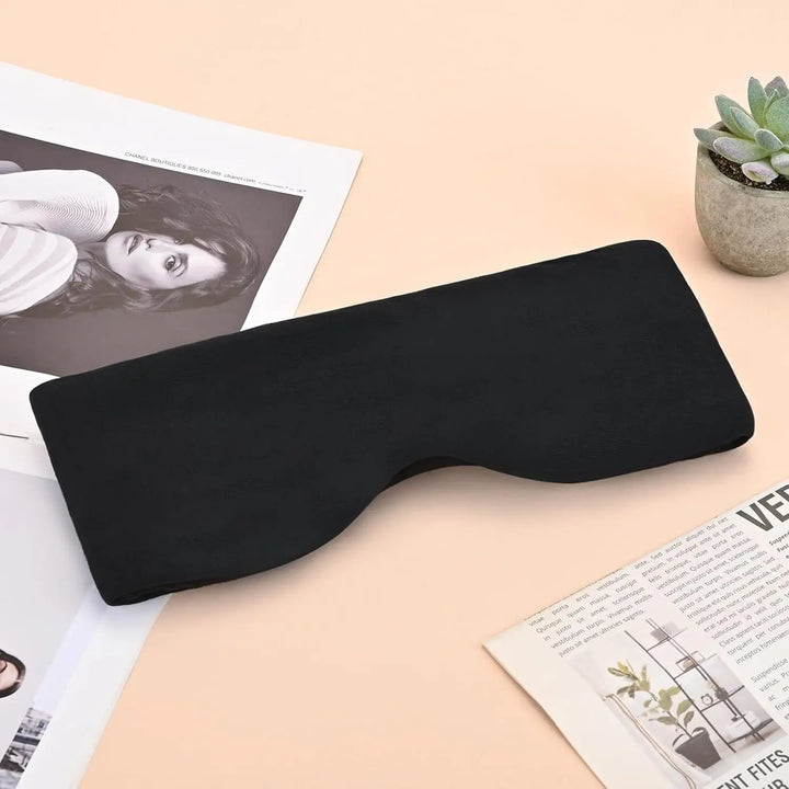 Travel Pillow 3D Contoured Adjustable Eye Mask for Airplane Sleep Aid Fall 2026 TikTok Viral Gift
