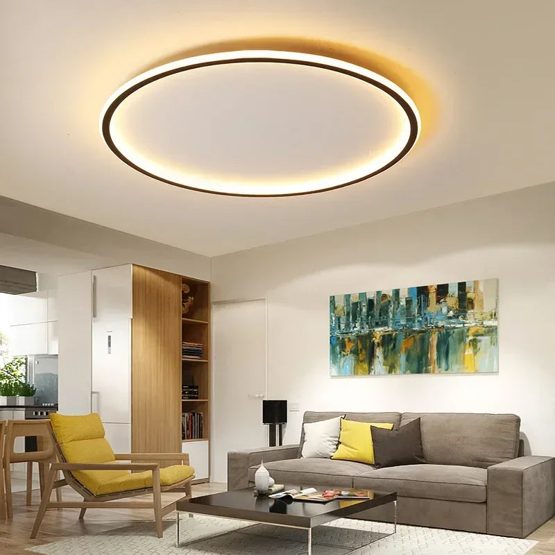 LED Ceiling Light Nordic Minimalist Circular with Remote Control Energy Efficient Home Decor TikTok Viral Fall 2026