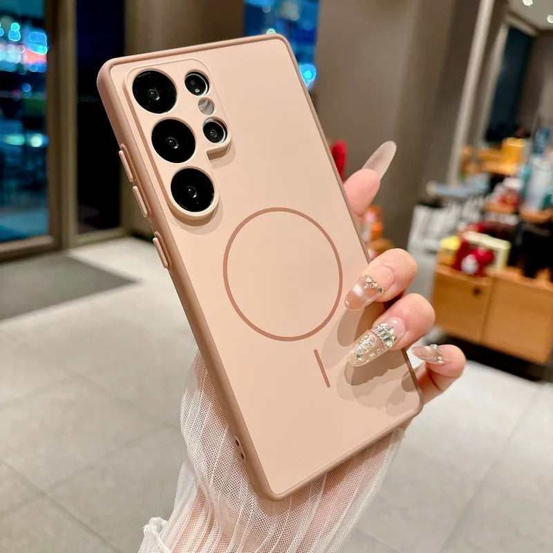 Magnetic TPU Phone Case Durable PC TPU Multi Model Compatible Fall 2026 Trend Gift Idea